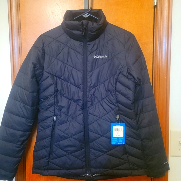 Columbia Heavenly Black Omni Heat Jacket Insulated Water-Resistant, SIZE SMALL. - Picture 7 of 13